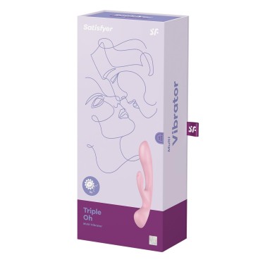 Wibrator króliczek masaż łechtaczki satisfyer róż